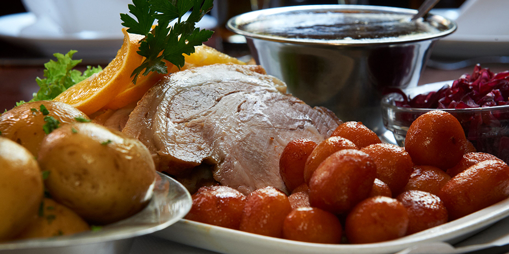 Julebuffet - både ind og ud-af-huset